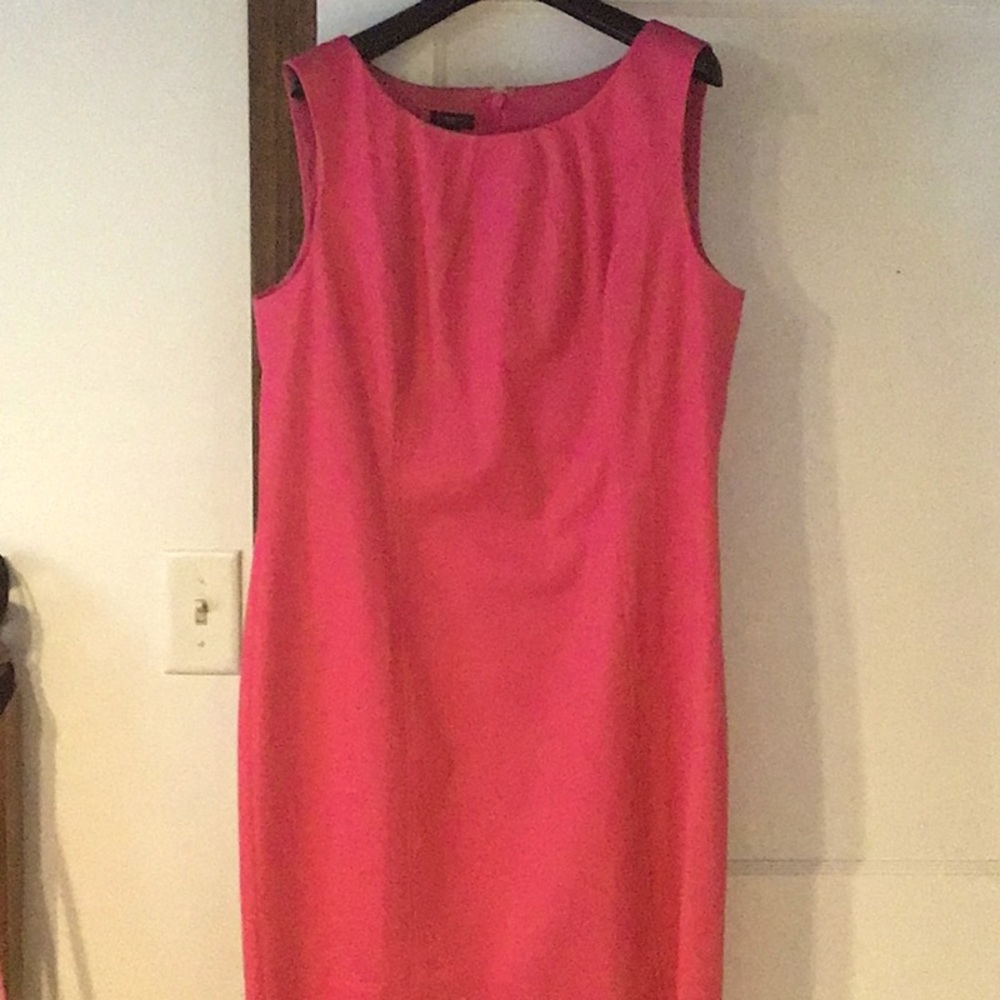 Talbots rose pink dress